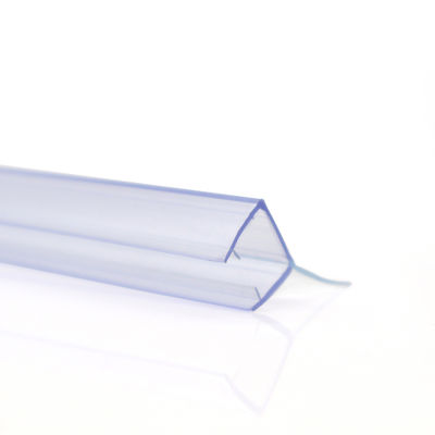 نوارهای آب‌بندی شفاف PVC ضدآب برای درب شیشه‌ای کشویی حمام با عرض 6-12 میلی‌متر