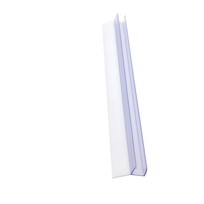 نوارهای آب‌بندی شفاف PVC ضدآب برای درب شیشه‌ای کشویی حمام با عرض 6-12 میلی‌متر