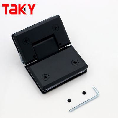 یراقآلات درب شیشهای قابل تنظیم لولای درب دوش شیشهای با لبه اریب 135 درجه شیشه به شیشه