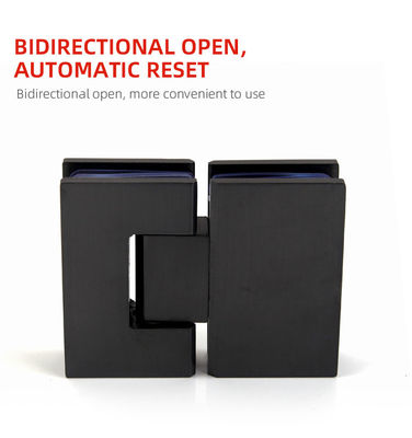 لولا شیشه ای استیل ضد زنگ 180 درجه 135 برای درب های دوش شیشه ای داخلی حمام