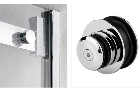 کیت سختافزاری و درب انبار مقاوم در برابر خوردگی با شیشه ایمن به ضخامت 8-12 اینچ