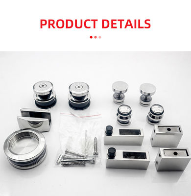 کیت سختافزاری و درب انبار مقاوم در برابر خوردگی با شیشه ایمن به ضخامت 8-12 اینچ