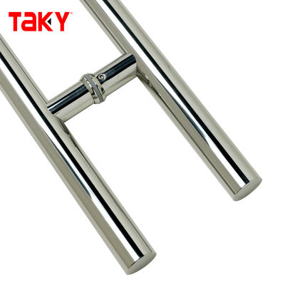 SSS Stainless Steel Bathroom Long Double Sided Glass Door Pull Handle