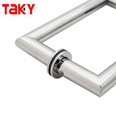 فروش داغ ساخته شده توسط درب شیشه ای استیل ضد زنگ سفارشی دستگیره درب دوش