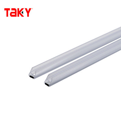 درب شیشه ای استفاده از قاب PvC مهر و موم محافظ پایین آب ضد آب