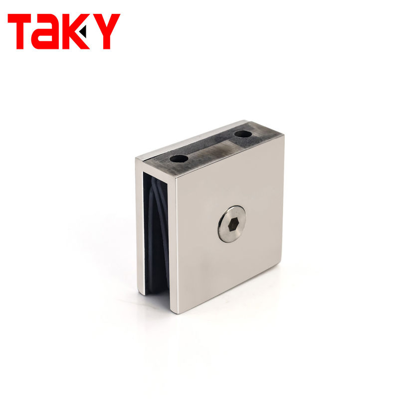 مربع دوش شیشه ای درب کلیمپ حمام دیوار به شیشه نصب کلیمپ