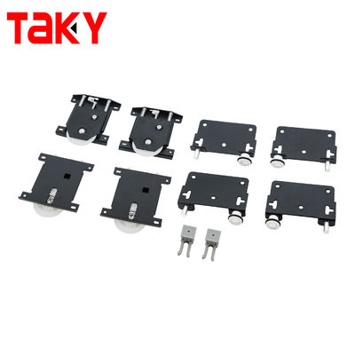 قیمت خوب ریل و چرخ درب کشویی آلومینیومی با عمر طولانی برای نصب سخت‌افزار کمد لباس مدرن آنلاین