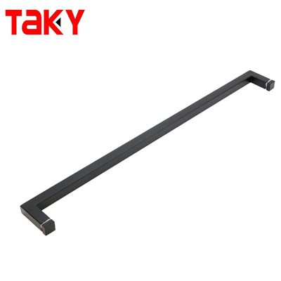 قیمت خوب مربع مدرن طلایی فولاد ضد زنگ دستگیره های درب حمام برای حمام درب شیشه ای آنلاین