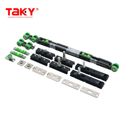 قیمت خوب چرخ کشویی کمد سخت افزاری طول عمر درب بسته شدن دوگانه نرم چرخ های خنک کننده آنلاین