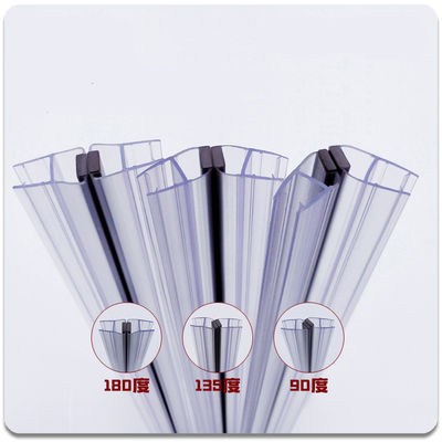 قیمت خوب طراحی درهای شیشه ای شفاف نوار آب بندی درب دوش شیشه ای ضد آب برای 6-12 میلی متر آنلاین