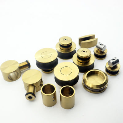 قیمت خوب 70mm چرخ بزرگ 8-12mm درب های کشویی شیشه ای بدون قاب کیت بیرونی برای حمام آنلاین