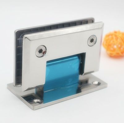 قیمت خوب لولا درب دوش شیشه ای به دیوار استیل ضد زنگ با لبه مربعی برای عرض درب 800-1000 میلی متر آنلاین