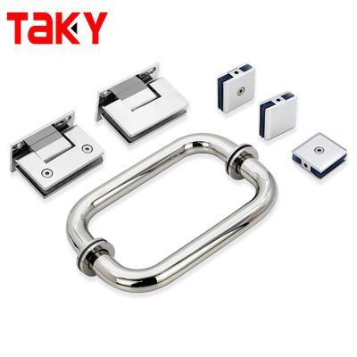 قیمت خوب دستگیره درب شیشه ای نوع D از جنس استیل ضد زنگ با ضخامت لوله 1.0 میلی متر برای اتاق دوش هتل آنلاین