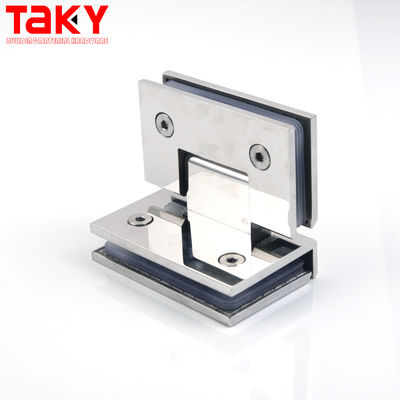 قیمت خوب بست لولای استیل ضد زنگ شیشه به شیشه، لولای دوش برای شیشه 8-12 میلی متری آنلاین