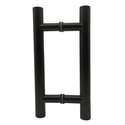 قیمت خوب دستگیره درب فشاری و کششی استیل ضد زنگ 304 با طراحی مدرن و سنگین 12 اینچی به شکل H آنلاین