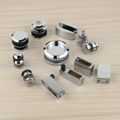 قیمت خوب یراق‌آلات درب شیشه‌ای کشویی برای حمام، طراحی بادوام و سنگین از جنس استیل ضد زنگ آنلاین