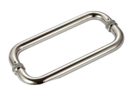 قیمت خوب O دسته درب شیشه ای فولاد ضد زنگ مناسب برای هر دو مسکونی و تجاری آنلاین