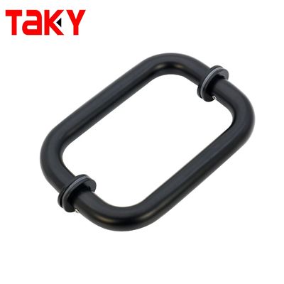 قیمت خوب ضخامت 1.0 میلی‌متر، دستگیره 6 اینچی برای درب دوش و دستگیره درب شیشه‌ای حمام هتل آنلاین