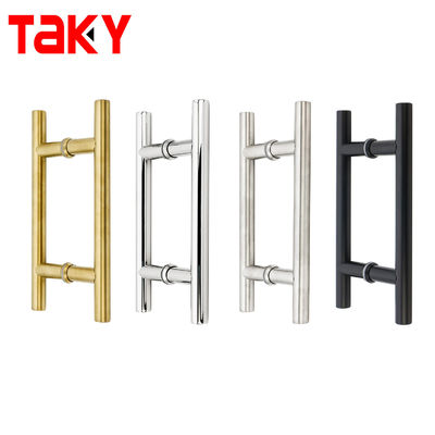 قیمت خوب دستگیره طلایی استیل ضد زنگ با شیشه سکوریت به سبک اروپایی برای درب و پنجره مدرن آنلاین