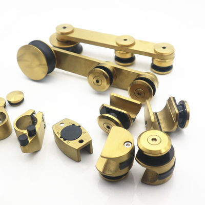 قیمت خوب لوازم درب کشویی شیشه ای تحمل وزن 80-120 کیلوگرمی، ایده آل برای بازسازی حمام آنلاین