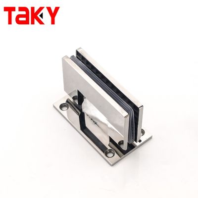 ضخامت شیشه هتل 8-12mm دوچرخه حمام دیوار نصب شده با تنظیم 90 درجه