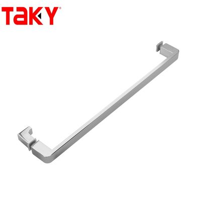 قیمت خوب دسته دستگیره کششی یک طرفه مستقیم درب شیشه ای میله ای لوله مستطیلی استیل ضد زنگ با ضخامت شیشه 12 میلی متر آنلاین
