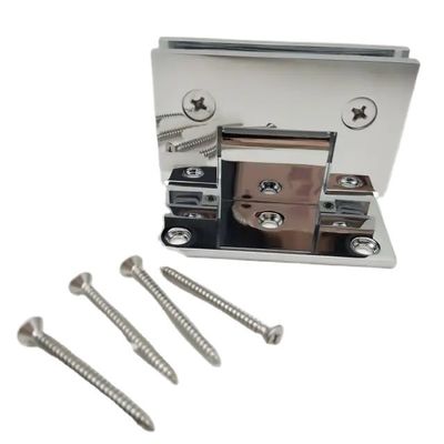 قیمت خوب قطعات جامد مس دور از مجموعه حمام درب شیشه ای کلیمپ حمام اتاق شستشو چرخ دنده برای ثابت 10-12mm شیشه آنلاین