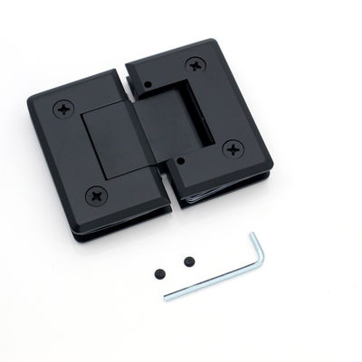 قیمت خوب لولا دوش حمام شیشه به شیشه آلیاژی 180 درجه برای شیشه 8-12 میلی متری، سبک طراحی مدرن آنلاین