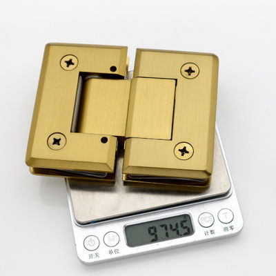 قیمت خوب طراحی مدرن 180 درجه برنجی یا استیل ضد زنگ سخت‌افزار شیشه در حمام لولای بالابرنده درب دوش آنلاین