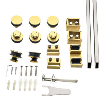 قیمت خوب دستگاه رولر درب دو درب از فولاد ضد زنگ 304 شیشه ای با شکل سینی گرد آنلاین