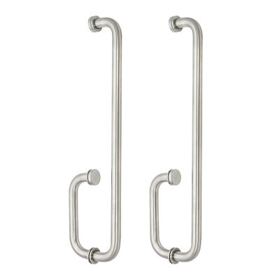 قیمت خوب طرح چینی سبک فولاد ضد زنگ حمام اتاق درب شیشه ای دستگیره برای دستگیره کشیدن درب آنلاین