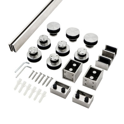 قیمت خوب درب دوش کشویی مدرن SSS/PSS با ریل دوتایی مربع برای لوازم جانبی حمام خانگی آنلاین