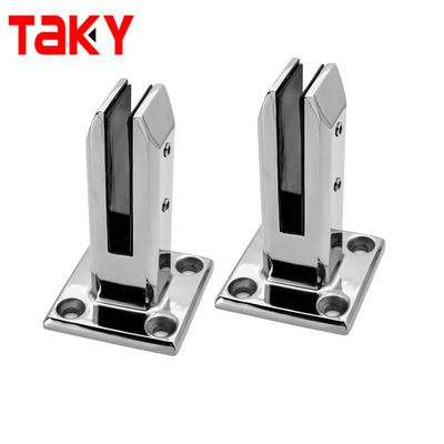 قیمت خوب فولاد ضد زنگ 8-12MM بولت پایین اسپیگوت شیشه ای چنگال کلیمپ Bisagra Para Vidrio آنلاین