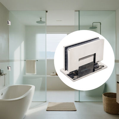 قیمت خوب لولا درب دوش بدون قاب برای شیشه 8-12 میلی متری نصب دیواری 90 درجه آنلاین