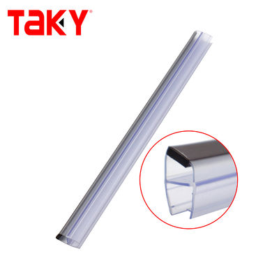 قیمت خوب PVC شفاف پایین درب دوش مهر نوار 10MM شفاف آنلاین