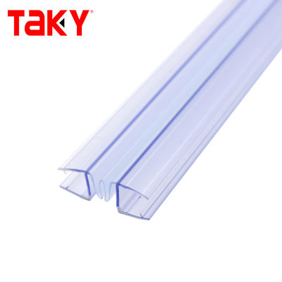 قیمت خوب فروش داغ پی وی سی 6-12 میلی متر درب شیشه ای ضد آب حمام نوار مهر و موم درب حمام آنلاین