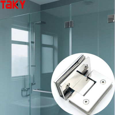 قیمت خوب Glass Door Accessories Stainless Steel 8-12mm Frameless Shower Glass Door Hinge آنلاین