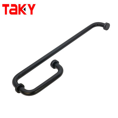 نصب آسان دسته دوش هتل از جنس استنلس استیل نوع G دسته حوله درب شیشه ای