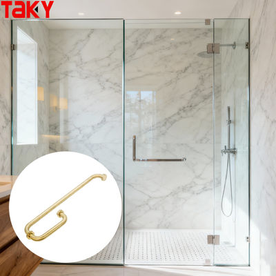 دستگیره کششی درب شیشه ای میله حوله هتل از نوع مدرن لوکس استیل