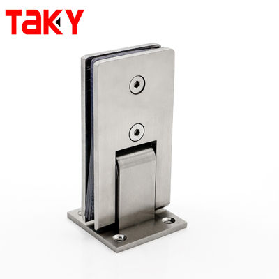 قیمت خوب 90 Degree Wall to Glass Glass Hinge Stainless Steel Glass Door Hinge Material Glass Shower Hinge آنلاین