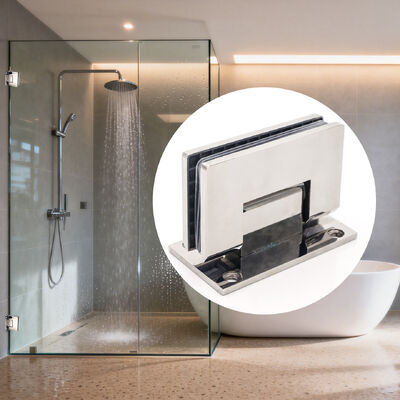 قیمت خوب دیوار دوش با زاویه 90 درجه درب شیشه ای درب شیشه ای لولای درب شیشه ای آنلاین