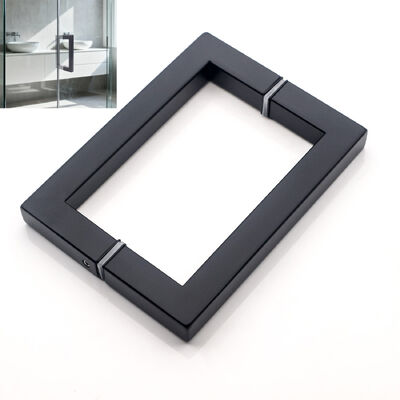 Hig Quality Customizable Stainless Steel Square Tube Glass Door Handle