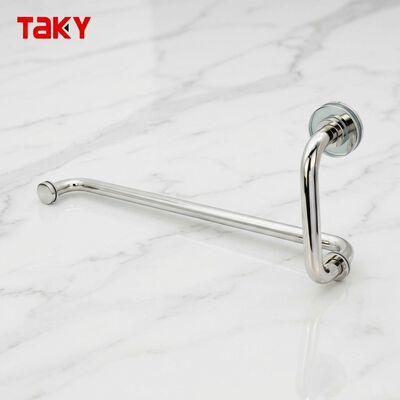 قیمت خوب دستگیره درب دوش حوله میله دوش درجه یک دستگیره درب شیشه ای استیل ضد زنگ آنلاین