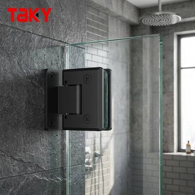 قیمت خوب لولای مدرن 90 درجه شیشه به دیوار لولای درب حمام استیل ضد زنگ لولای حمام بدون قاب برای هتل آنلاین