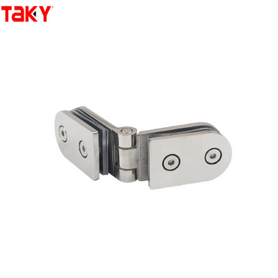 حمام مدرن لولای شیشه ای دوش استیل ضد زنگ 180 لولای درب شیشه ای بازشو
